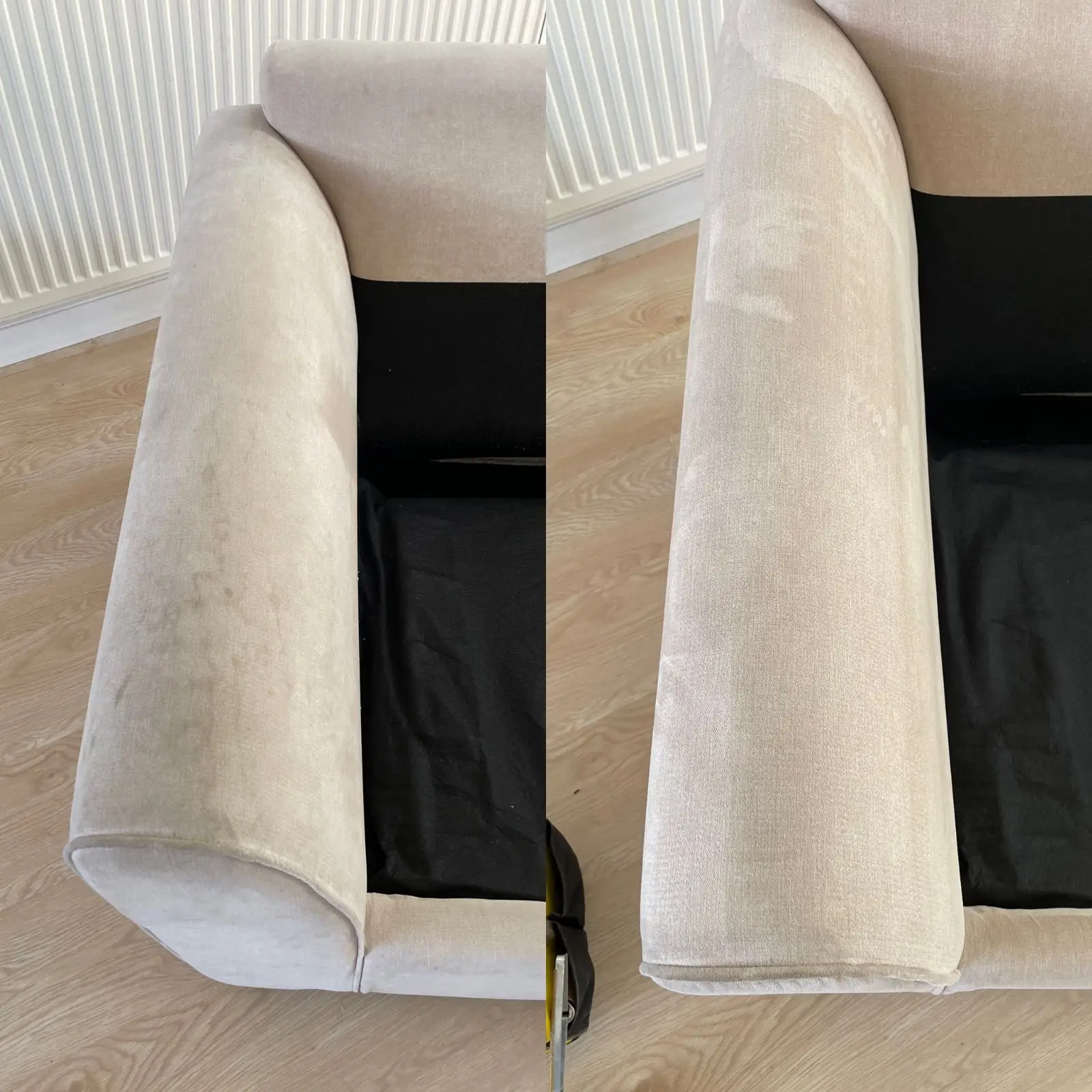 Sofa Upholstery Before & After
