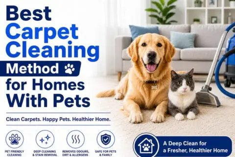 Best Carpet Cleaning Method for Homes With Pets