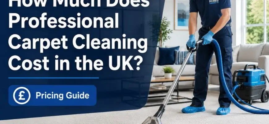 How Much Does Professional Carpet Cleaning Cost in the UK?