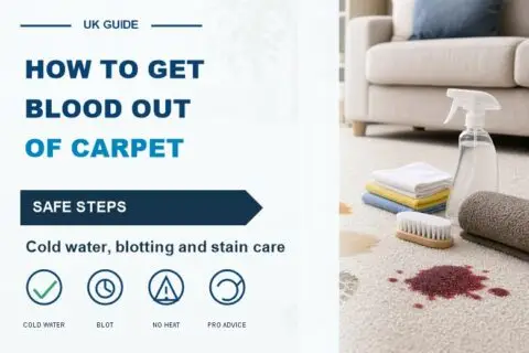 How to Get Blood Out of Carpet: Fresh and Dried Stains