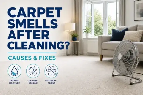 Why Does My Carpet Smell After Cleaning? Causes and Fixes
