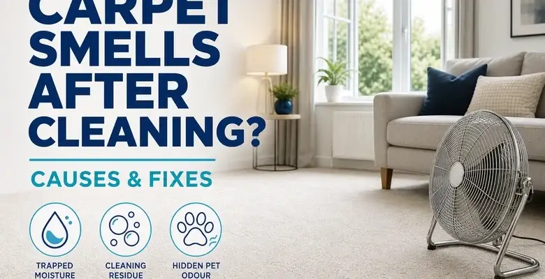 Why Does My Carpet Smell After Cleaning? Causes and Fixes