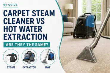 Carpet Steam Cleaner vs Hot Water Extraction: Are They the Same?