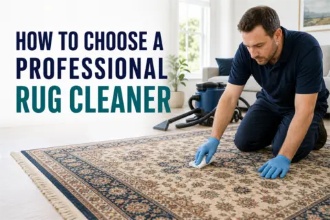 How to Choose a Professional Rug Cleaner: 10 Checks Before Booking