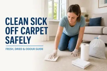 How to Clean Sick Off Carpet Safely: Fresh Stains, Dried Vomit and Smells