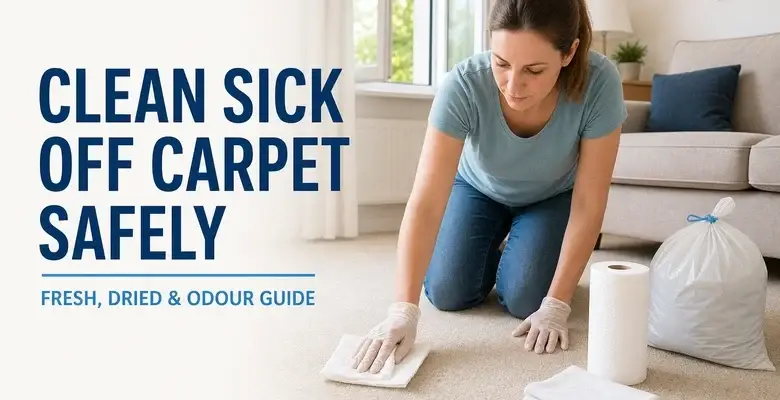 How to Clean Sick Off Carpet Safely: Fresh Stains, Dried Vomit and Smells