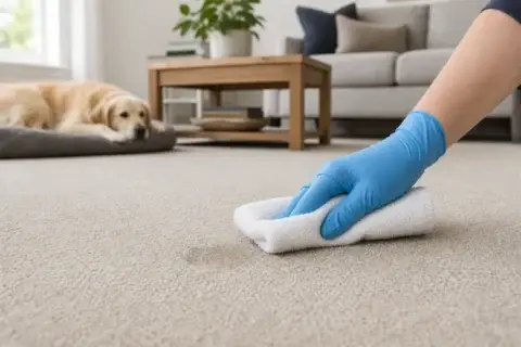 How to Get Dog Pee Out of Carpet: Fresh, Dried Stains and Smells