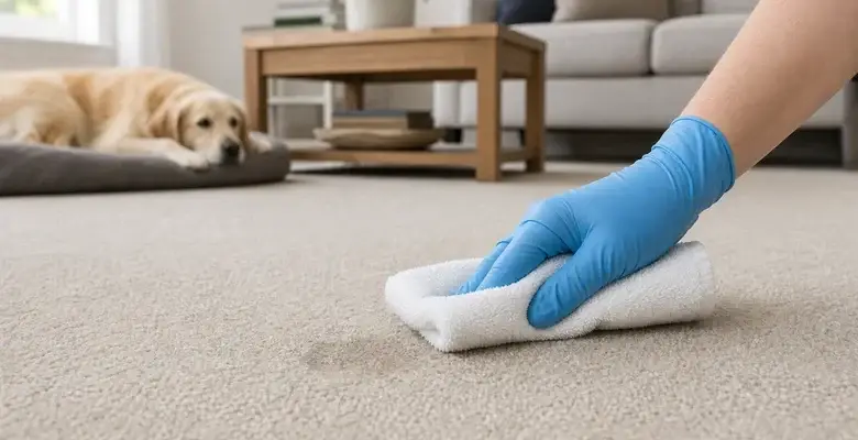 How to Get Dog Pee Out of Carpet: Fresh, Dried Stains and Smells