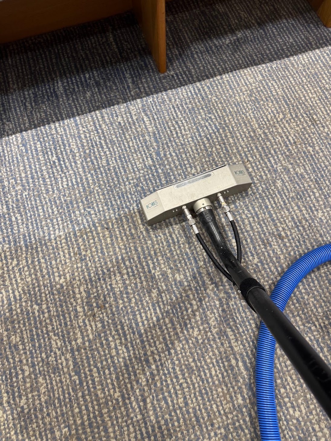 Commercial carpet cleaning at a local golf club in Watford