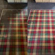 Before and after pub carpet cleaning in Hemel Hempstead