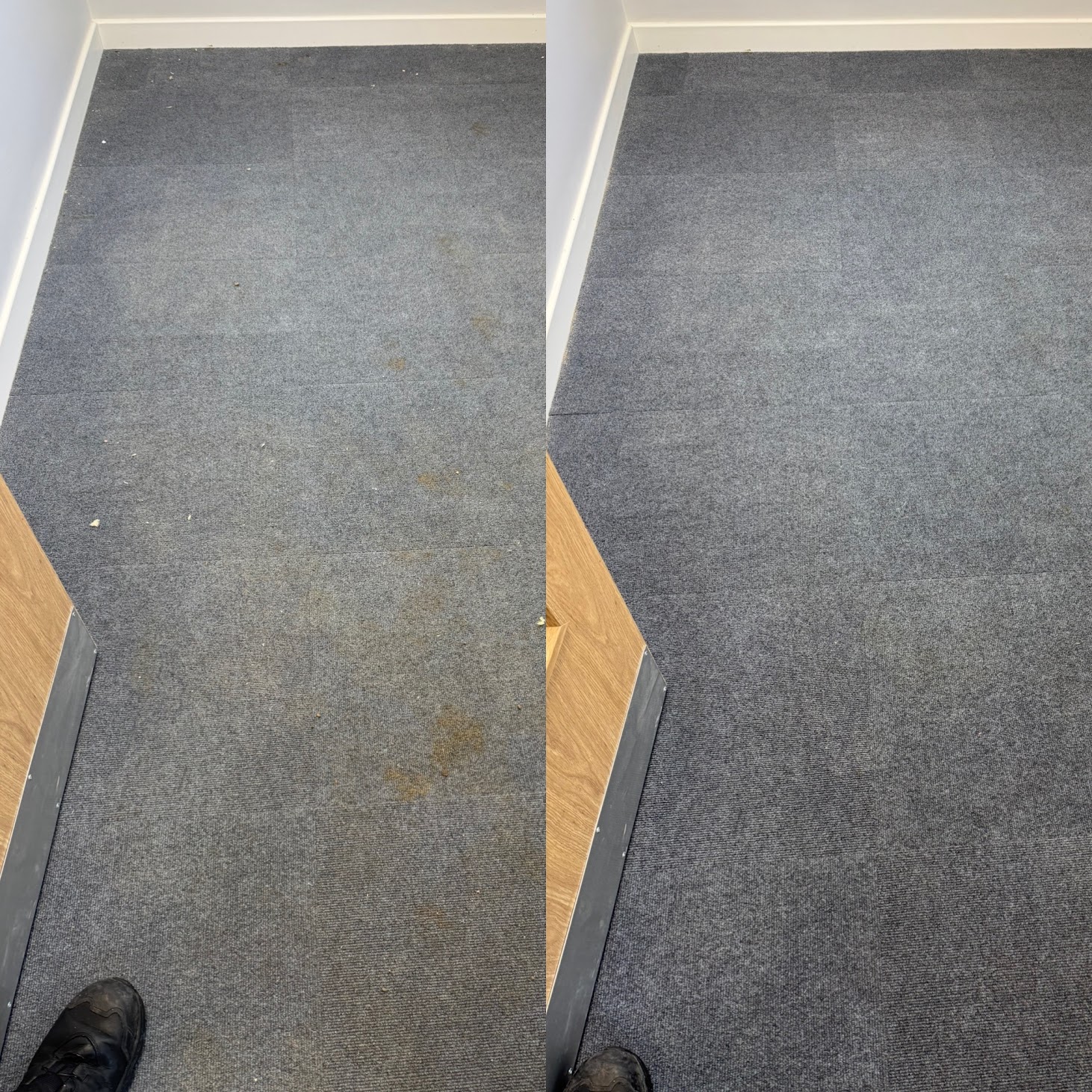 School carpet cleaned in Harpenden using hot-water extraction